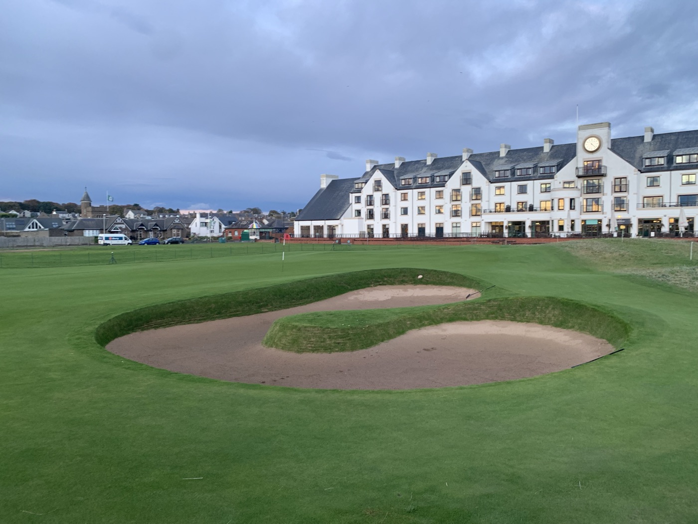 A view of Carnoustie Golf Links